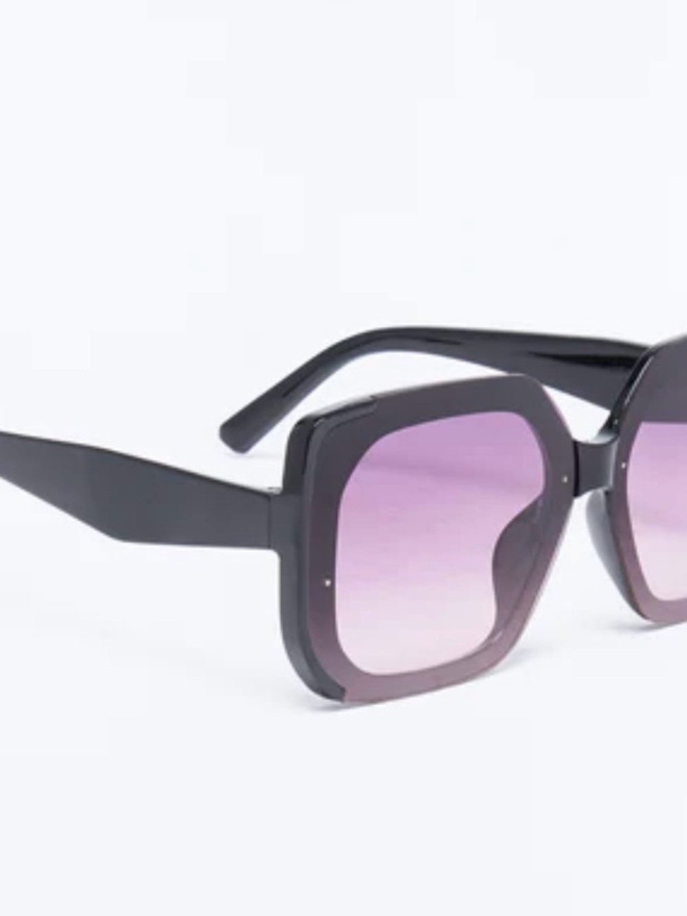 Oversized Square Gradient Sunglasses - Picture 4 of 4